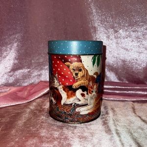 Vintage J.S.N.Y canister. Best friends.